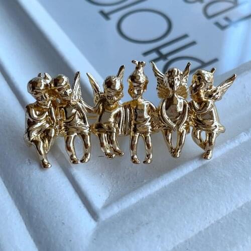 Of community party Europe and the United States to restore ancient ways alloy jewelry womens personality exposed pins