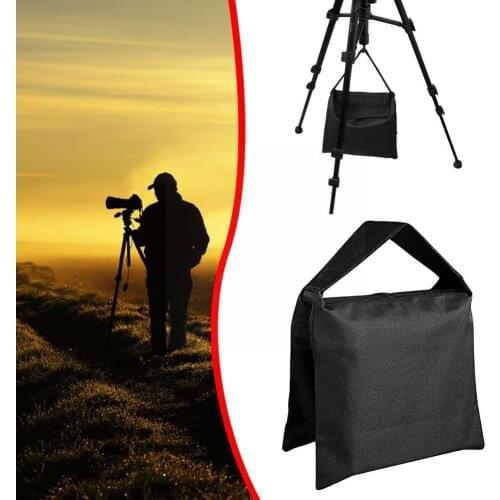 Photography Ceiling Light Double Zipper Balance Sandbag Load-bearing Sandbag 23cmx52cm Y6G9