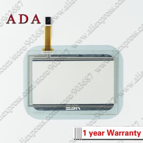 VT505H000CN Touch Screen Panel Glass Digitizer for ESA VT505H000CN Touchscreen Panel with Front Label Overlay Protective Film
