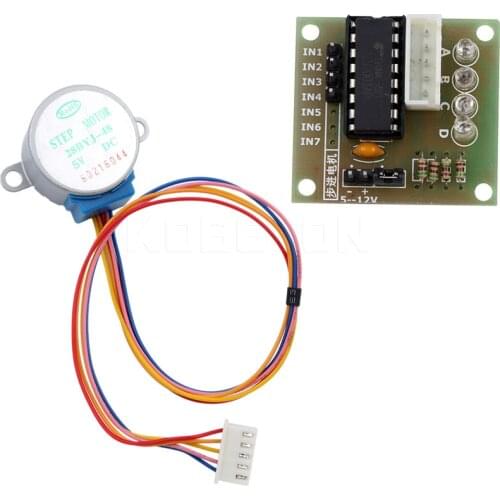 Kebidumei Good quality 5V Stepper Motor 28BYJ-48 With Drive Test Module Board ULN2003 5 Line 4 Phase wholesale