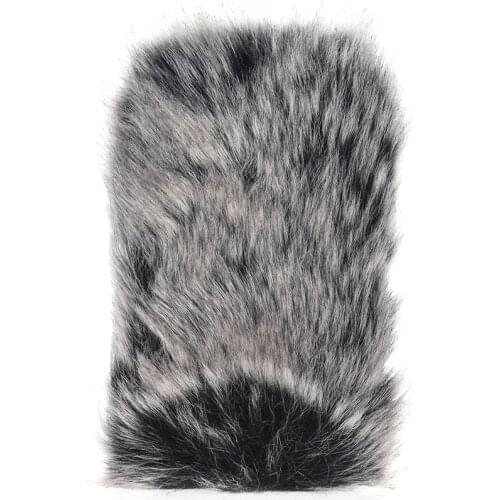 Outdoor Microphone Mic Furry Windscreen Windshield Cover Muff for TAKSTAR SGC-598 Nonsha NA-Q7 Rode VIDEOMICSHENGGU SG209