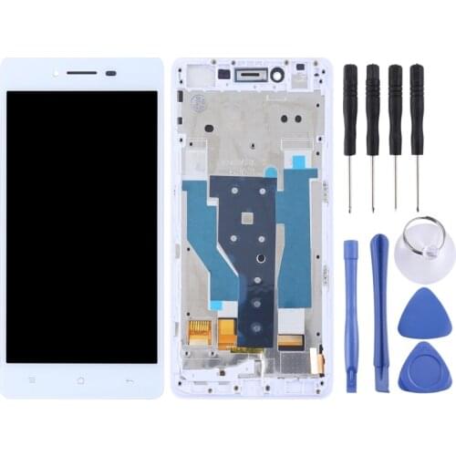 High Quality TFT Materials LCD Screen and Digitizer Full Assembly Lcd Replacement Glass with Frame For OPPO R7 With Tool