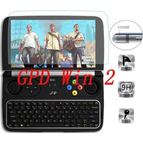 New for GPD Win 2 WIN2 6" GamePad Tablet Tempered Glass Screen Protector