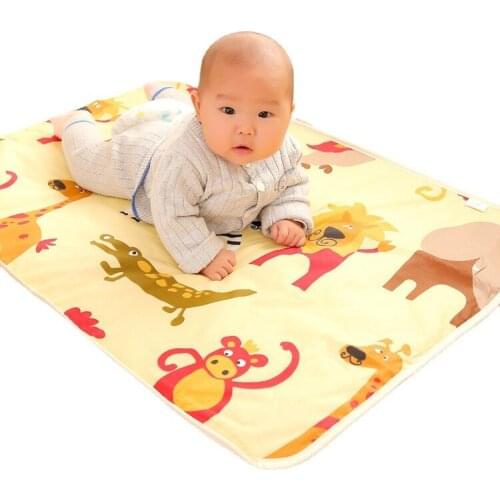 3 layers of baby supplies sandwich cotton baby urine pad 60 x 90 waterproof urination mattress newborn replacement mat