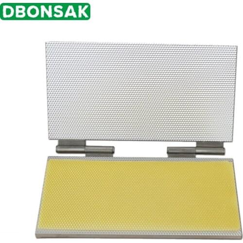 42*22CM Aluminum Alloy Beeswax Foundation Sheet Making Machine Notebook Type Bee Wax Sheet Casting Mold Machine Equipment