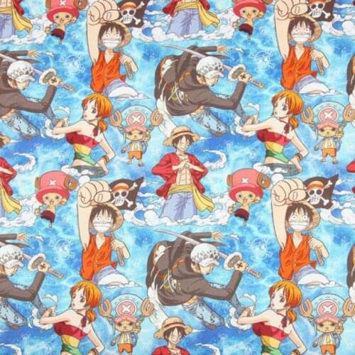 45*110cm Cartoon Cotton Fabric Printing Fabric Handmade Diy Clothing Jumpsuit Tissue Sewing Quilting Fabrics for Patchwork