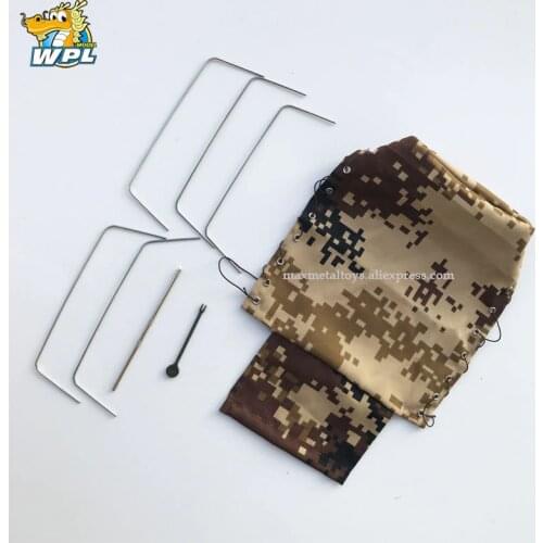 WPL Accessories Original WPL Upgrade OP Fittings WPL Shed WPL Hood Cover Cloth For WPL Canvas B24 B16 B24K B16K