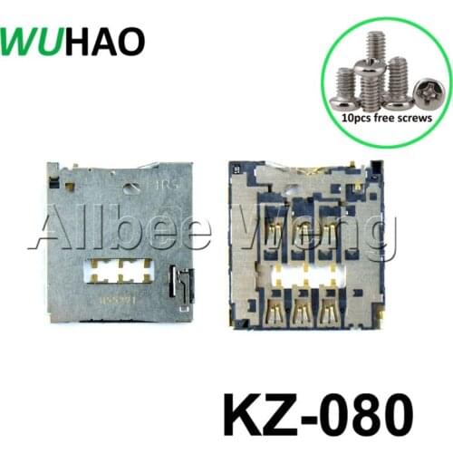 For ASUS Zenfone Zoom ZX551ML ZX550 Z00XS Sim Card Tray Socket Connector Plug Repair Part