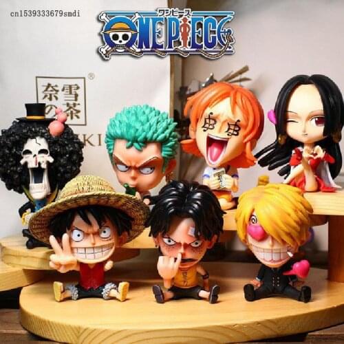 One Piece Anime Figure New World Roronoa Zoro Straw Hat Classic Battle Action Figure Sanji Marco Shanks Sabo Luffy Figurine Toys