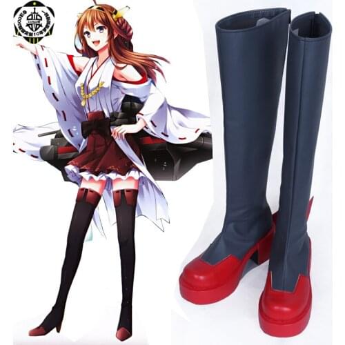 Kantai Collection Shoukaku Anime Characters Shoe Cosplay Shoes Boots Party Costume Prop