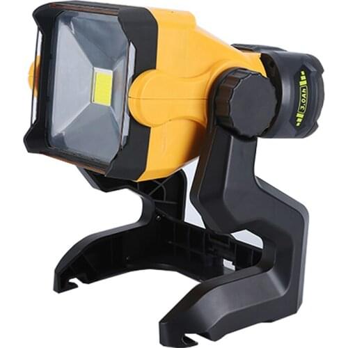 Newest Electric Tool Part Home Decoration Construction LED Working Lamp Light For DeWalt Makita Ryobi 18V 20V li-ion batteries