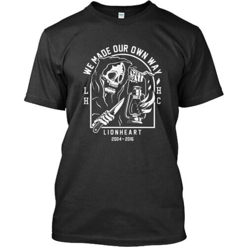 Lionheart American Hardcore Metalcore Band We Made Our Own Way T-Shirt Size L-Xl