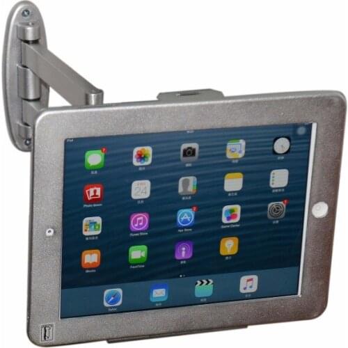 Portable wall folding telescopic for IPAD bracket Tablet PC security stent for ipad 2/3/4