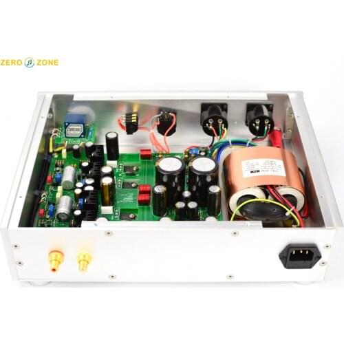 GZLOZONE DCP-1KMKII fully discrete pure class A headphone amplifier 600Ω With VU display