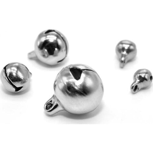 REGELIN Stainless Steel Jingle Bells Pendants Hanging Christmas Ornaments Christmas Decorations Party DIY Crafts Accessories
