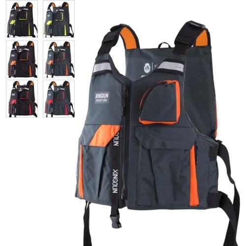 Fishing Adult Professional Adult Marine Big Buoyancy Fishing Multi-Functional Portable Life Jacket