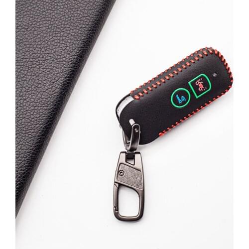 Luminous soft leather motor key cover case shell For Honda X Adv Sh 300 150 125 Forza 300 125 PCX150 2018 Motorcycle Scooter