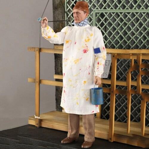 In Stock DID 1/6 F80105 French Comedy II Escape From TigerS Mouth Painter Finished Action Figure Model for Fans Gifts