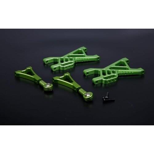 CNC Alloy Rear Suspension Arm A Arm Set for 1/5 scale HPI KM Rovan Baja 5B 5T 5SC