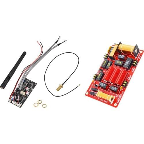 1 Pcs Wireless Lossless Audio Stereo Receive with Antenna & 1 Pcs 600W Speaker 3 Way Crossover Treble Speakers