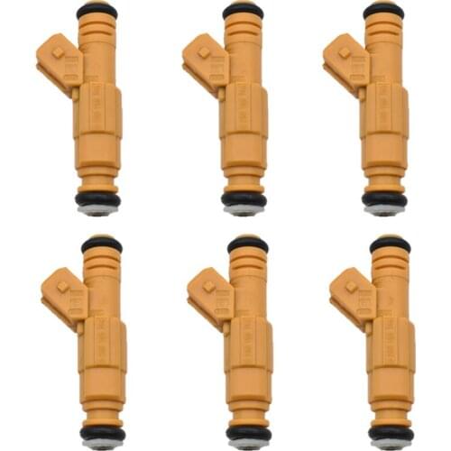 6pcs/lot Fuel Injector 0280155746 9454555 127 for JEEP 4.0L TYPE III 87-98 for Volvo 2.9L V90 960 S90 VORTEC CHEVY 2500 3500