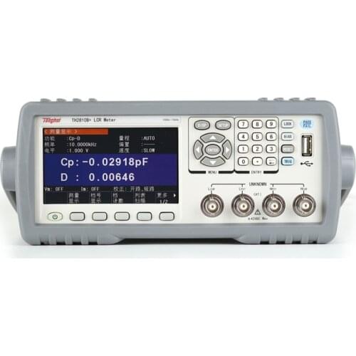 Tonghui TH2810B+ Digital Precision High Frequency Electric Bridge Inductance Resistance Capacitance Tester LCR Meter