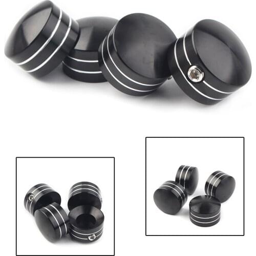 CNC Motorbike Bolt Nut Covers Cap For Harley Sportster XL 883 1200 1986-2017 & Twin Cam 1999-2017 4pcs/Set