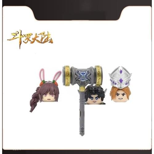 Doula Continent Mini Figure Tangsan Xiaowu Haotianchui Bricks Toys Building Blocks Diy Assembled Model Educational Toys