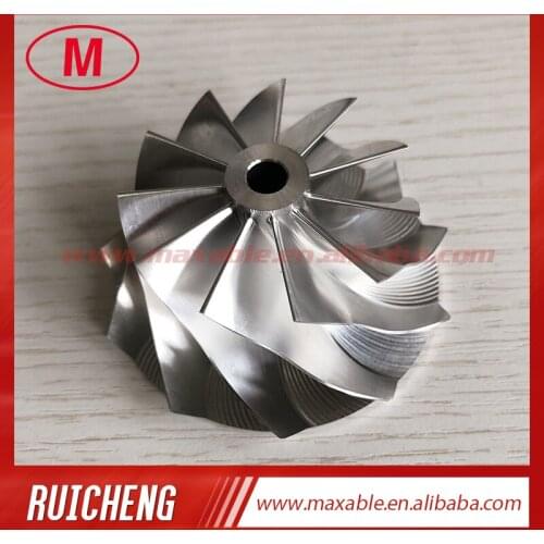 HT18 11+0 blades 48.00/62.89mm high performance billet/milling/aluminum 2618 compressor wheel