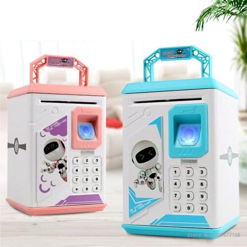 CHINA WANGYIRUO Fingerprint unlock password piggy bank children cartoon piggy bank toy children gift piggy bank