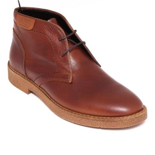 Genuine Leather Brown Laced Boots Wessi