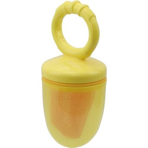 New Baby Silicone Teether Bites Le Net Bag Patchwork Child Safe Chewing Feeder Pacifier Baby Food Fruit Vegetable Nursing