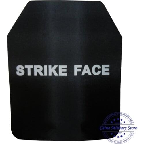 1pc 25*30cm NIJ IV Bulletproof Plate Against AK 47 Steel Armor Ballistic Plate For Military Tactical Bulletproof Vest