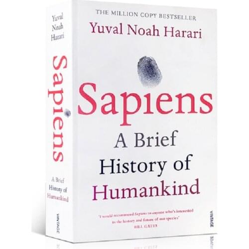 Sapiens: A Brief History of Humankind Yuval Noah Harari English Books Anthropological History Books Extracurricular Reading Book