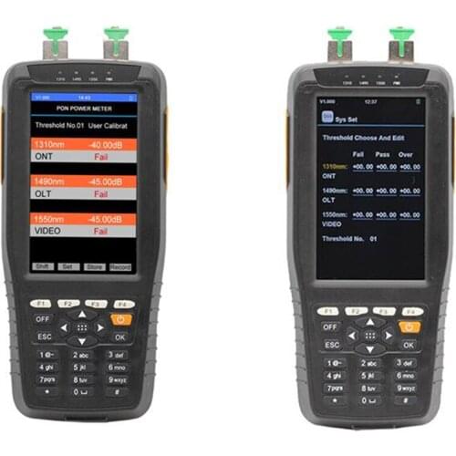 Fiber Tool Multifunction gpon power meter with 10mw VFL for pon system testing onu olt Optical pon Power Meter