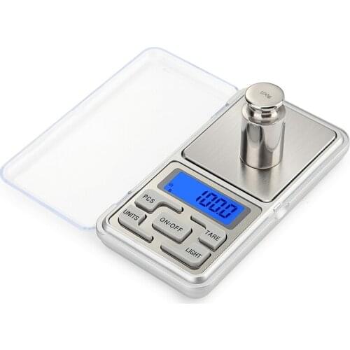 100/200/300/500gx0.01/High Accuracy Medicinal food Jewelry Kitchen Scale Electronic LCD Display Scale Mini Pocket Digital Scale