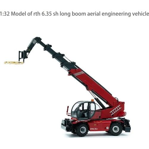 1:32 Model of rth 6.35 sh long boom aerial engineering vehicle Alloy collection model