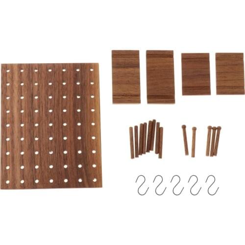 1/6 1/12 DIY Doll House Wall Mounted Shelf Stand Holder Scenery Ornaments