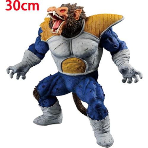 30cm Dragon Ball Super Saiyan Vegeta Ape Figures Dragon Ball Super Goku Vegeta PVC Action figura Model Toys