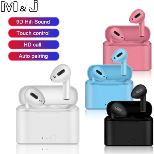 Air i12 Pro Touch Control TWS Wireless Earpiece Bluetooth Earphones waterproof Headphones sport Earbuds Headset With Mic pro 3