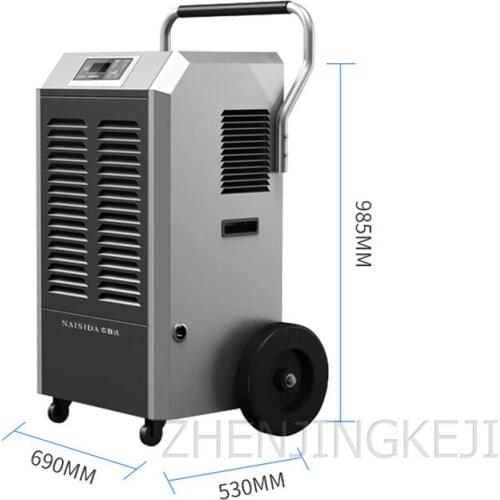 Dehumidifier Quick Dehumidification Equipment Intelligent Commercial Industrial Air Dehumidifier Machine Warehouse Basement 220V
