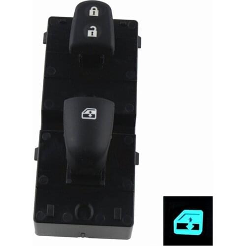 Electric Power Window Switch With Ice Blue Light 25411-3TA1A-C For Nissan Qashqai Altima Sylphy Tiida X-Trail 2011-2016