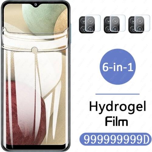 999D Hydrogel Film On For Samsung Galaxy A12 Screen Protector Samsun A12 A 12 6.5'' 12A Camera Lens Protective Film Not Glass