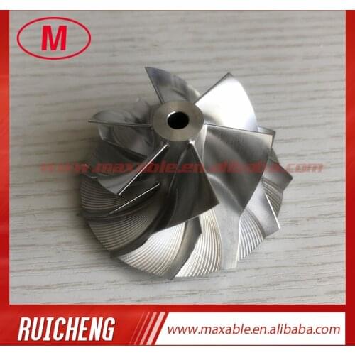 MGT22260DSL reverse 45.67/59.40mm 6+6 blades 799370-04U1361 performance turbo Billet/milling/aluminum 2618 compressor wheel