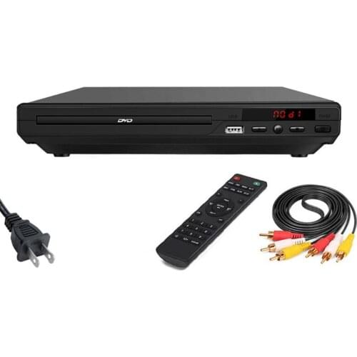 Desktop DVD Media Player for TV Region Free H DMI Output USB Port T3EB