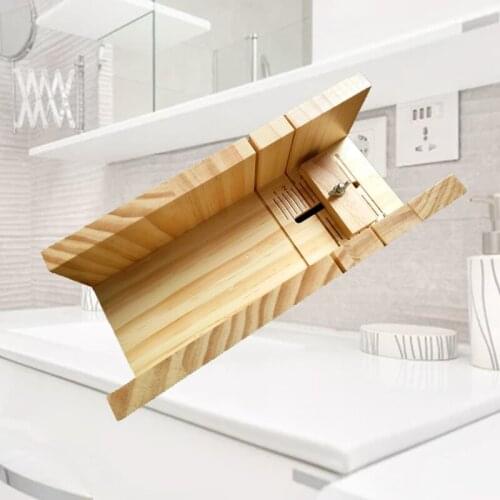 Practical Wooden Soap Cutter Loaf Mold Soap Making Cutting Tools Beveler Planer P15D