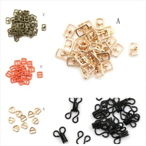 10PCS 4.5mm Mini Buckle DIY Patchwork Buckle For Dolls Clothing Adjustable Accessories Handmade Sewing