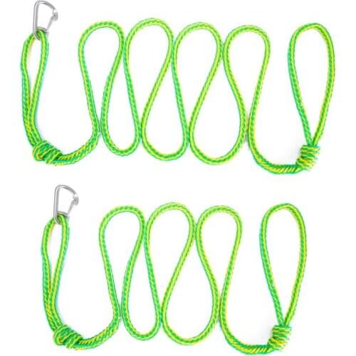 Heavy Duty Premium Dock Lines Braided Line Marine Rope Bumper Boat Mooring Line Spliced Eye Marine Docking Rope