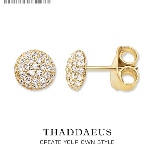 Stud Earrings Rose Gold Color Pave,Europe Style Glam Fashion Good Jewerly For Women,2017 Gift In 925 Sterling Silver