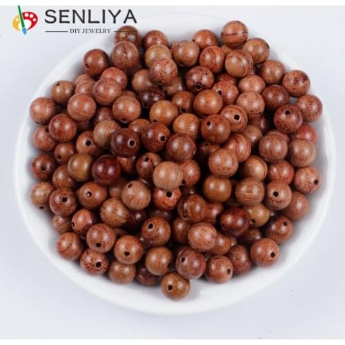 50/100/150/200Pcs 8mm Wooden Beads Pine Natural Round Wood Spacer Wooden Loose Beads Handmade for Bracelet Necklace DIY Jewelry